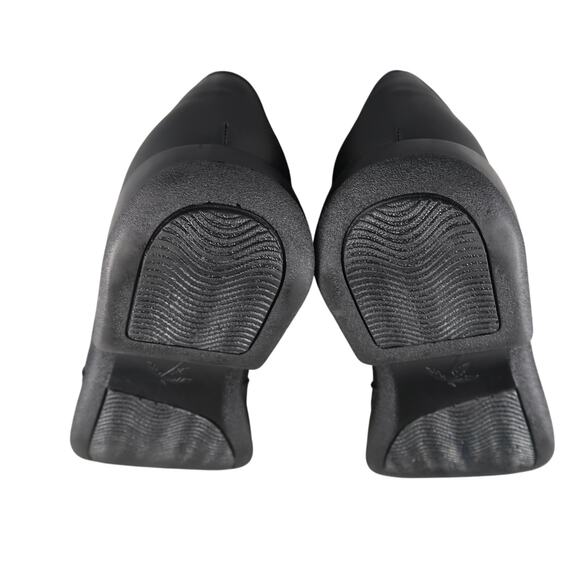 Dromedaris Shoes Womens 42 Oxford Hornbill Leather Wingtip Black Comfort Classic - Picture 12 of 14